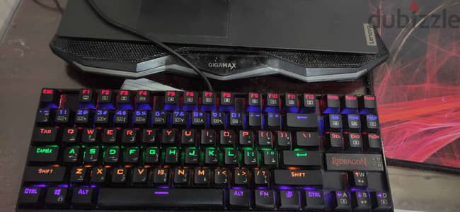 Redragon K552 KUMARA Black Switch RAINBOW LED Mechanical Gaming Keyboa