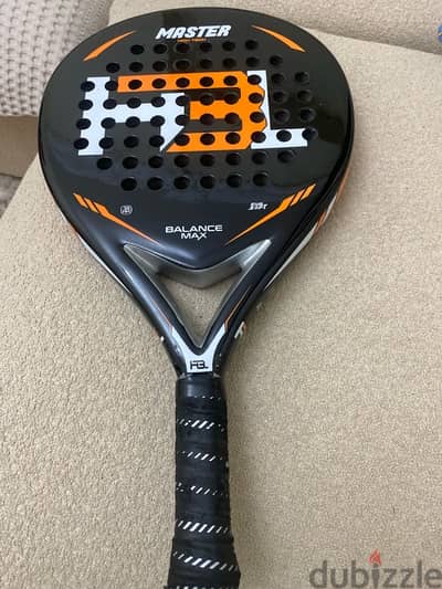 a new pade racket master hbl
