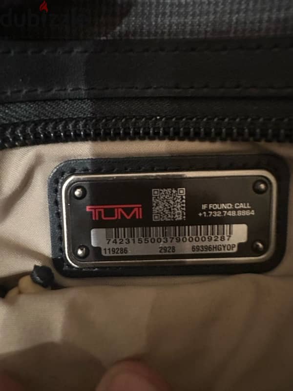 Tumi backpack 3