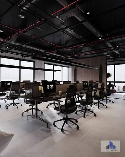Office for rent, 340 square meters, prime location - Fifth Settlement