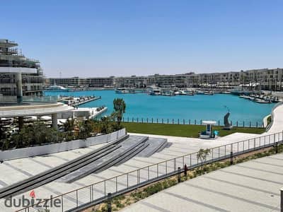 3BR chalet on the marina in front of Verdi Hotel in Marassi North coast   Luxury chalet with prime view for rent in Marassi North Coast