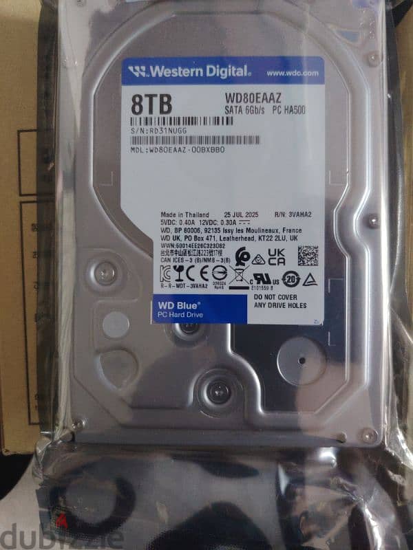 WD HDD 8TB 1