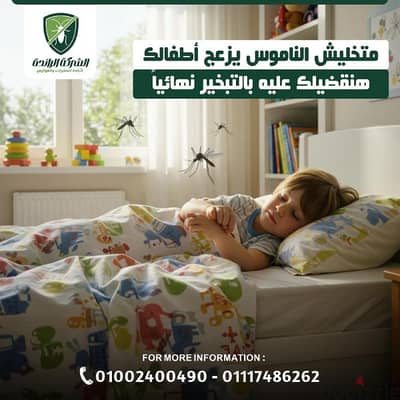 ابادت حشرات وتعقيم المنزل بمصر