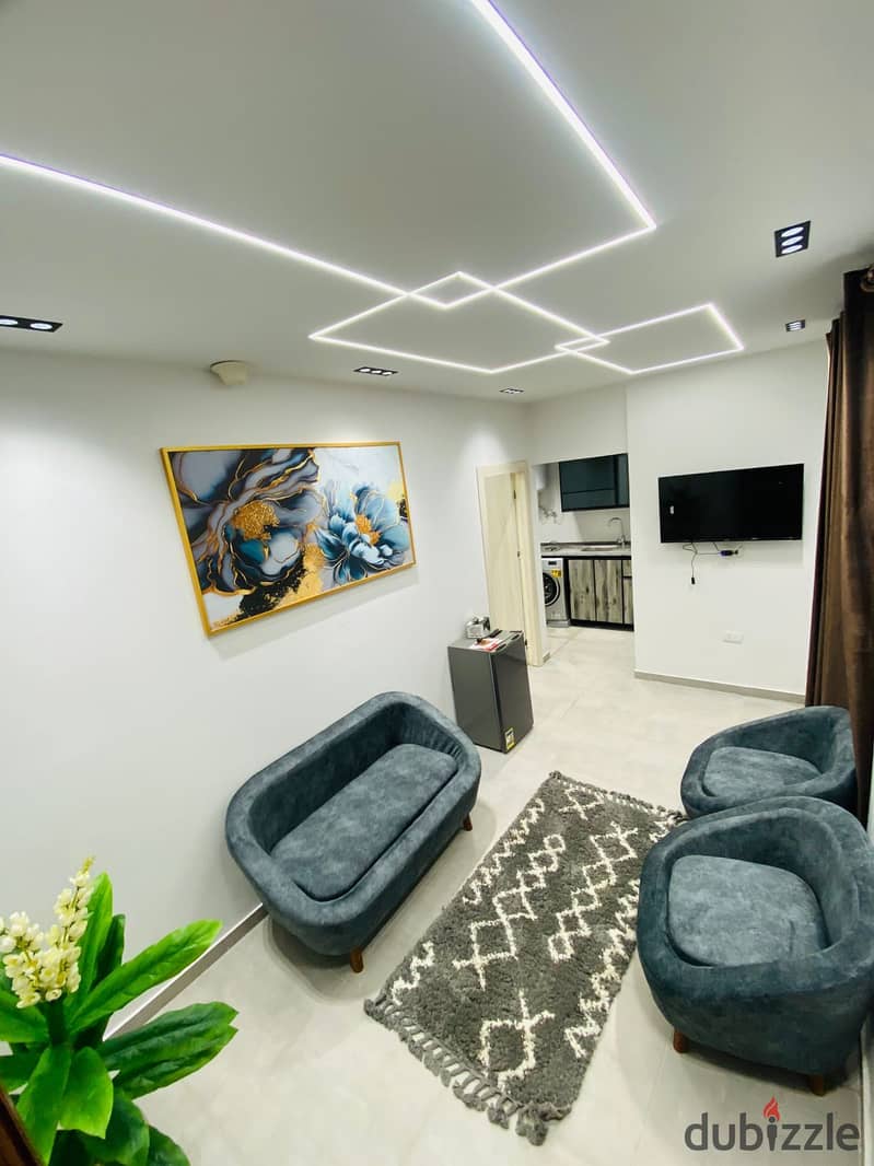 1 Bedrooms 80 sq.M Apartment for rent 1,500 EGP in Al Narges, 5th Settlement