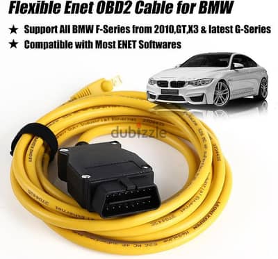 كابل اعطال و تكويد Bmw Enet cable و يعمل على الموبايل لإصلاح سيارات