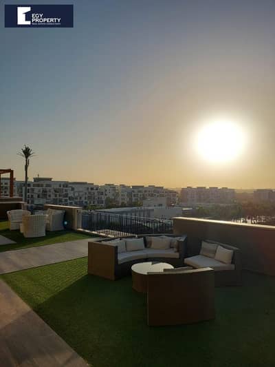Apartment With Roof In Sodic Eastown New Cairo Fully Finished