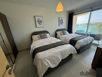 Stunning First-Line Beach View in Marassi Marina!