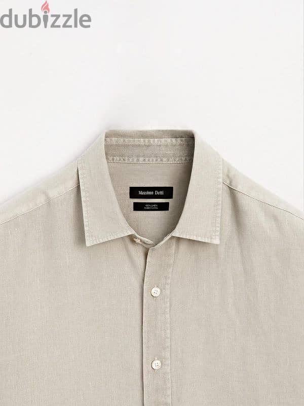 Massimo dutti 100% linen shirt 2