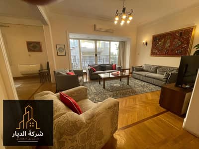 شقة مفروشة للإيجار بشارع البرازيل بالزمالك