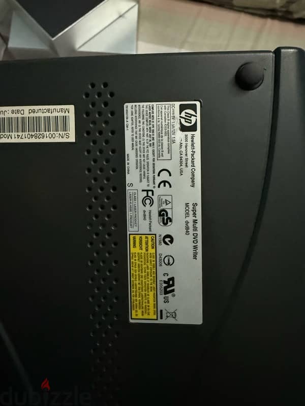 HP (DVD840) Super Multi DVD Writer 2