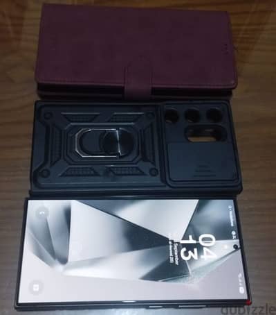 S24 Ultra 256 Giga 12 RAM كسر زيرو بدون ضريبة صناعة فيتنامي لون رمادى