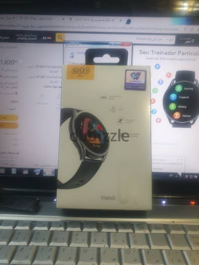 ساعة ذكية QCY زيرو ضمان 12شاشه  اموليد