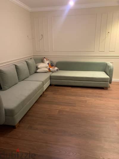 ركنة ٣ في ٣. ٣ متر - Corner sofa 3x3.3 meter