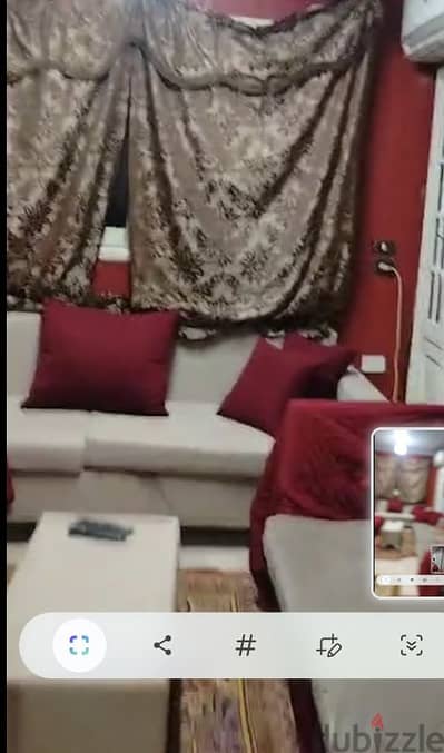 شقة مفروشة للايجار  المعادي كورنيش دار السلام