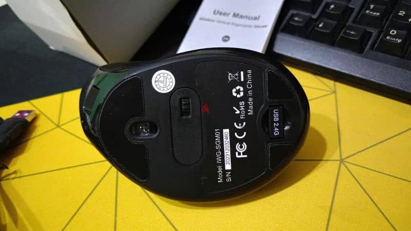 ماوس رأسي vertical mouse 10