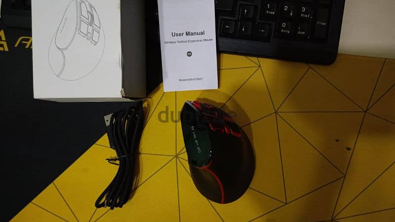 ماوس رأسي vertical mouse 12
