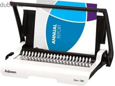 Fellowes Binding Machine + ماكينة تجليد الاوراق ستار  من فيلوز مقاس A4