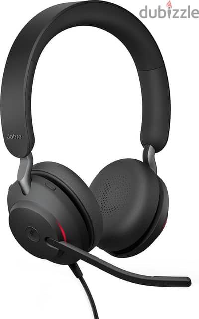 سماعة Jabra Evolve2 40 SE ستيريو سلكية بخاصية إلغاء الضوضاء