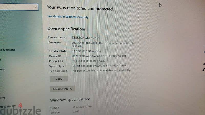 hp AMD A10 4