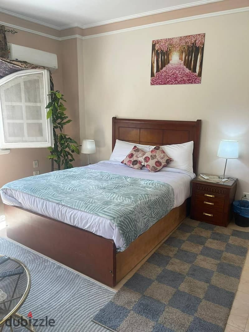 1 Bedrooms 50 sq.M Apartment for rent 16,000 EGP in Al Narges, 5th Settlement