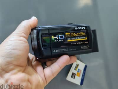 كاميرا سونى هاندكام هارد 80 جيجا sony handcam hd 80 gb