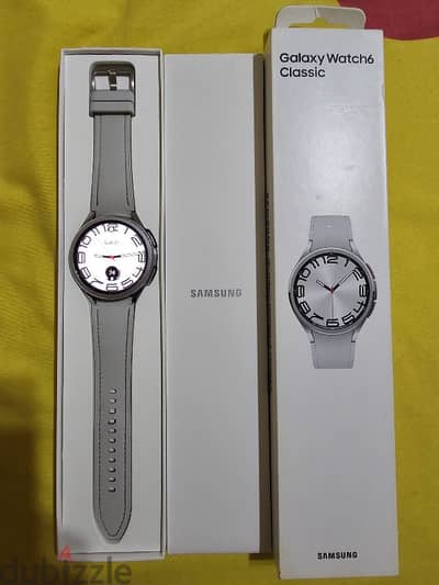 Galaxy watch 6 classic ( Silver )