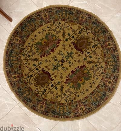 سجادة صوف ١٠٠٪؜ النساجون الشرقيون  دائرية ماركة patina