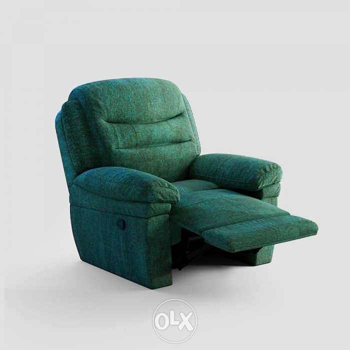 كرسي ليزى بوى اخضر كرسى شيزلونج 1