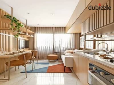 Ready To Move شقه غرفتين لقطه للبيع بمقدم 250  الف وبالتقسيط في قلب اكتوبر بسعر لقطه