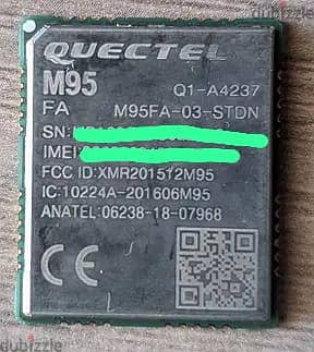 M95 GSM/GPRS Module + Sim Card Holder 1