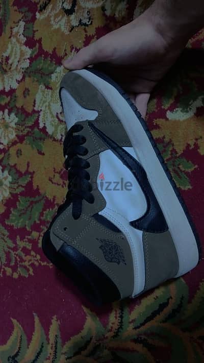 nike air Jordan 1 Travis Scott mocha |  نايك اير جوردن 1 ترافيش موكا