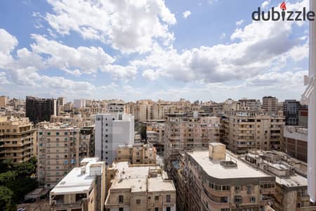 شقة للايجار المفروش 140 م مصطفى كامل ( عمارات الضباط )