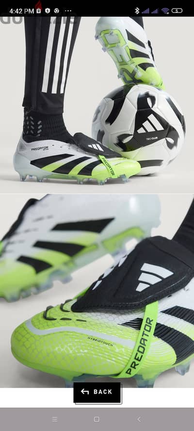 Adidas Predator Elite FG Original – Size 46 – New”