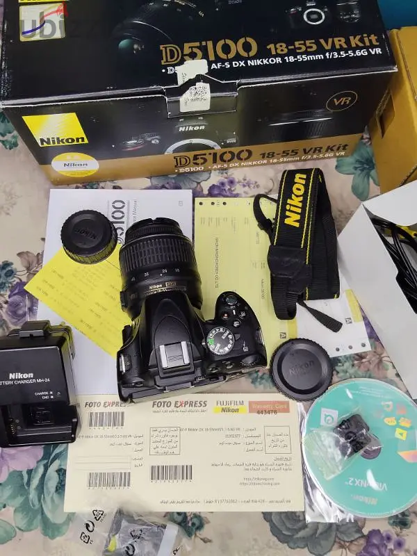كاميرا نيكون D5100 كسر زيرو64960082131843126
