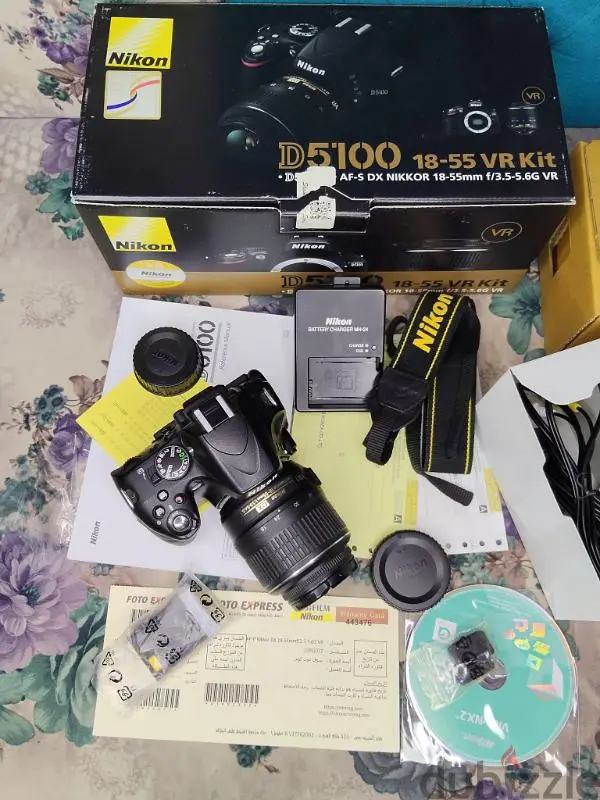 كاميرا نيكون D5100 كسر زيرو64960082131843127
