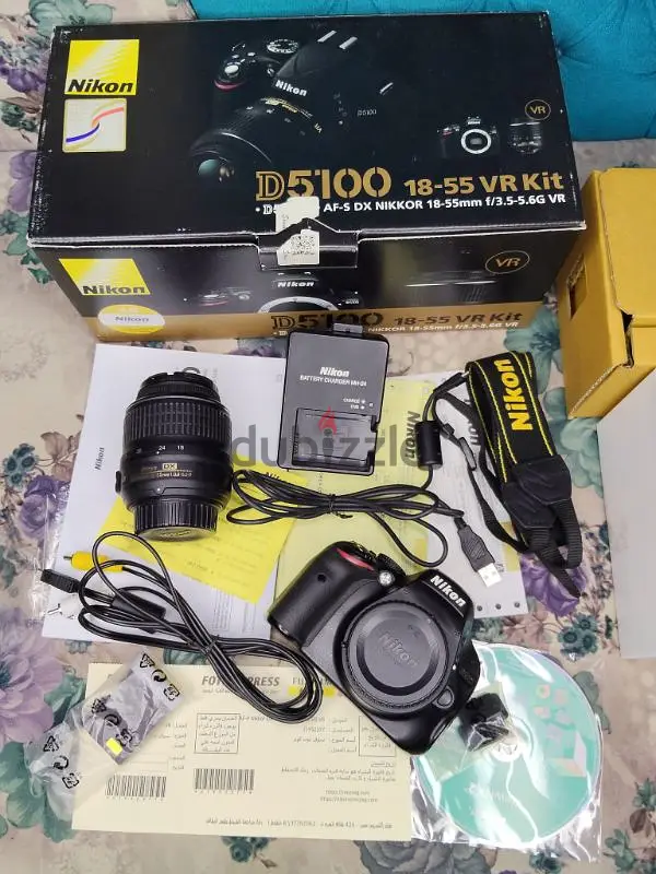 كاميرا نيكون D5100 كسر زيرو64960082131843128