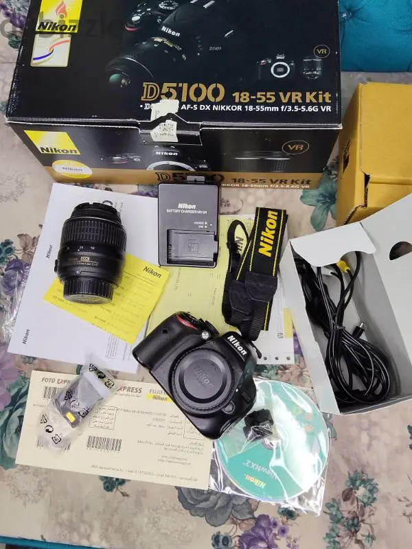 كاميرا نيكون D5100 كسر زيرو649600821318431213