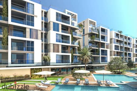 Pay an advance of 350,000 and own your apartment in a fully serviced compound in the best location in 6 October directly on the Wahat Road in front of MSA University