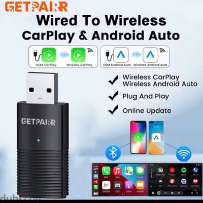 Getpair apple carplay and android auto