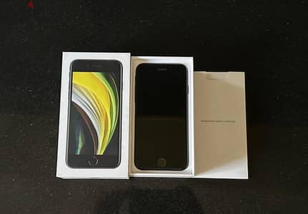 iPhone SE - Second Gen 2020 - Black 64G حالة نادرة - للجادين فقط