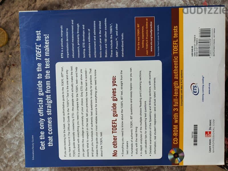The offical guide to the TOEFL test 1
