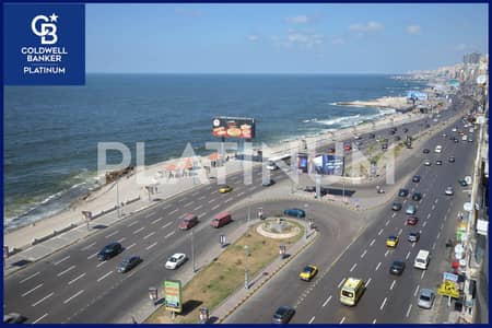شقة للبيع 145م بحر مباشر , طريق الجيش  ,كامب شيزار ,