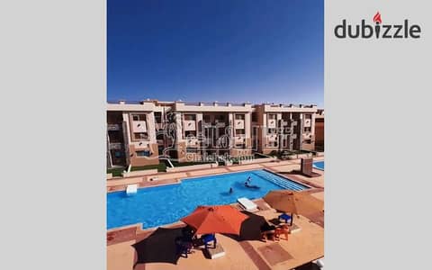 Studio for Sale – Pool View – Fully Furnished & Equipped with Appliances & Air Conditioners – La Luna Resort – Ain Sokhna