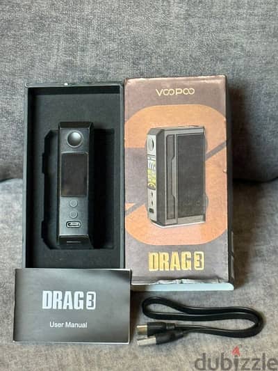 Drag 3 vape with Kaylin v3 tank