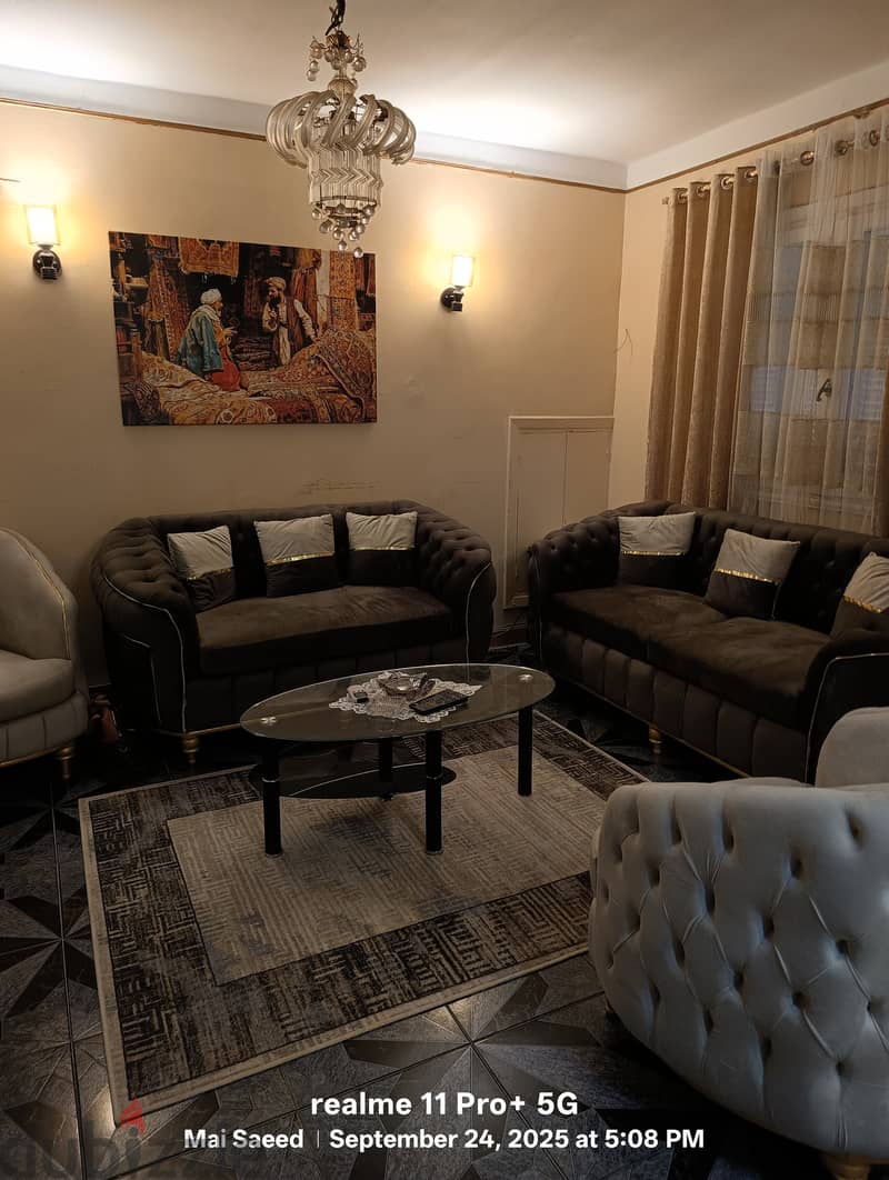 2 Bedrooms 140 sq.M Apartment for rent 35,000 EGP in New Nozha, Cairo
