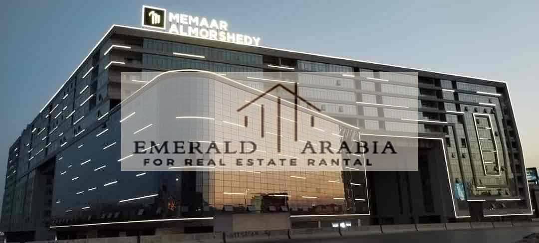 Fully equipped office for rent with a direct circular view of major ...