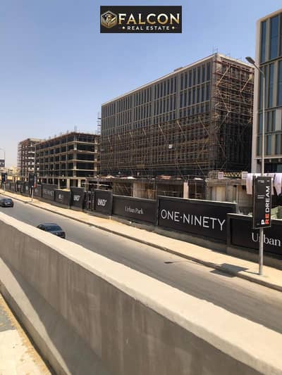 For sale, an administrative office with two facades (prime location) in the Fifth Settlement on the South Ninety in One Ninety