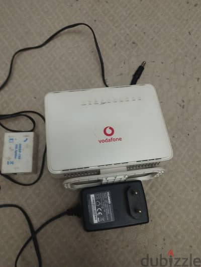 روتر فودافون VDSL شغال ١٠٠٪ مستعمل