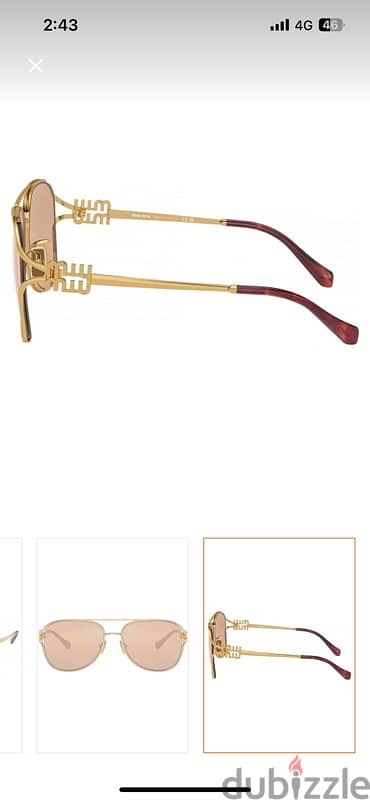 original new miu miu sunglasses