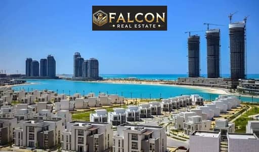 Own a Fully Finished apartment Ready To Move in New Alamein, in front of Alamein Towers, with Prime view of Alamein